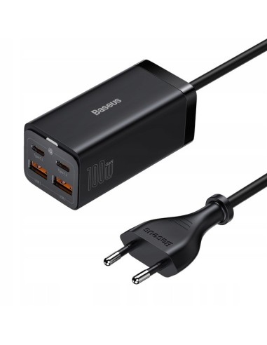 Baseus GAN3 Pro | Ładowarka sieciowa zasilacz 4x USB-A USB-C PD QC4.0 100W