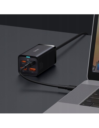 Baseus GAN3 Pro | Ładowarka sieciowa zasilacz 4x USB-A USB-C PD QC4.0 100W