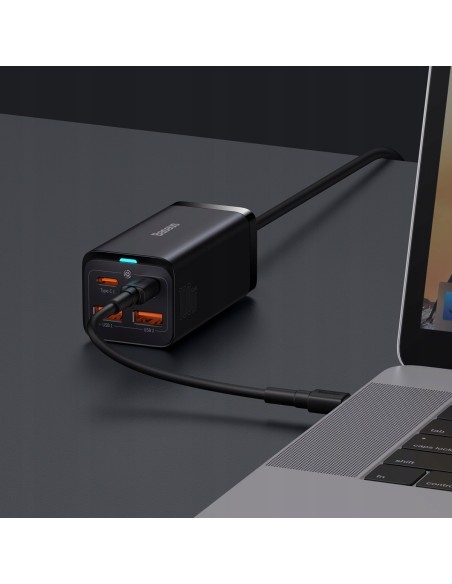 Baseus GAN3 Pro | Ładowarka sieciowa zasilacz 4x USB-A USB-C PD QC4.0 100W