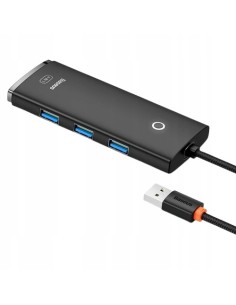 Baseus Lite Series 4-Port | HUB adapter rozdzielacz USB - USB 3.0 *4 200cm