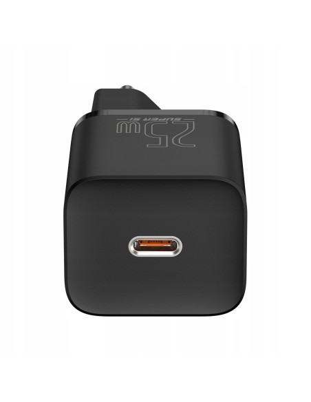 Baseus Super Si Sets | Ładowarka sieciowa + kabel USB-C 25W QC3.0 PD