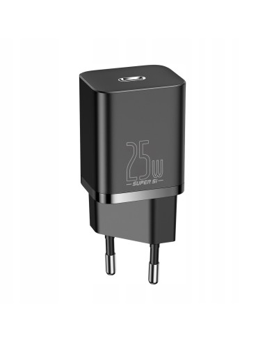 Baseus Super Si Sets | Ładowarka sieciowa + kabel USB-C 25W QC3.0 PD