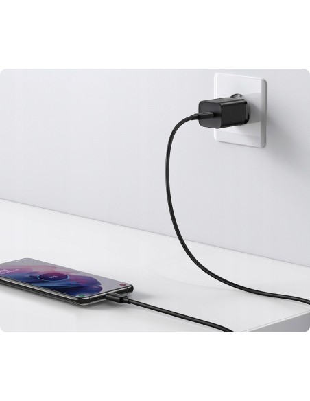Baseus Super Si Sets | Ładowarka sieciowa + kabel USB-C 25W QC3.0 PD