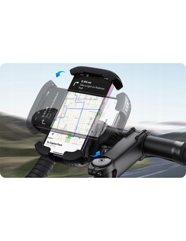 Baseus QuickGo | Uchwyt rowerowy na rower skuter motor hulajnogę kierownicę wózek