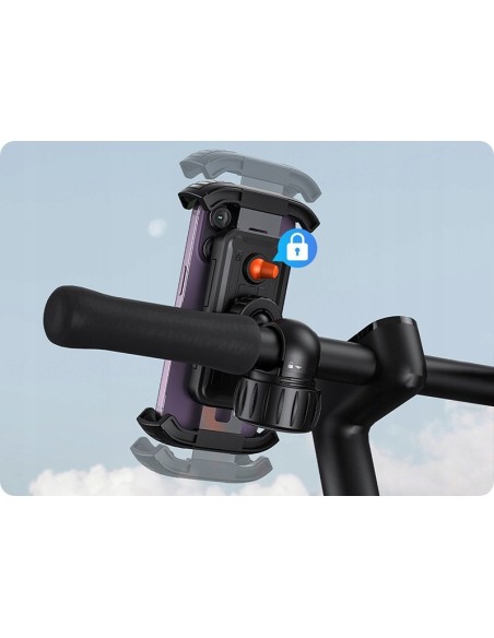 Baseus QuickGo | Uchwyt rowerowy na rower skuter motor hulajnogę kierownicę wózek