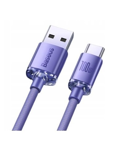 Baseus Crystal Shine | Kabel USB Type-C 100W 66W 6A do Huawei Honor 50 Pro