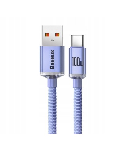 Baseus Crystal Shine | Kabel USB Type-C 100W 66W 6A do Huawei Honor 50 Pro