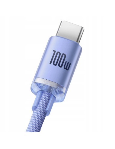 Baseus Crystal Shine | Kabel USB Type-C 100W 66W 6A do Huawei Honor 50 Pro