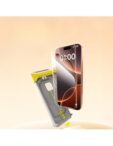 Baseus Full-View 3D HD Hot-Bending Szkło Hartowane iP 16 Pro Max Clear