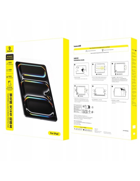 Baseus Crystalline HD Szkło Hartowane Pad Pro (2018/2020/2021/2022) 12.9''