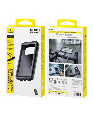 Baseus PrimeTrip VB1 Etui Wodoodporne Bike Handlebar Mount Cosmic Black