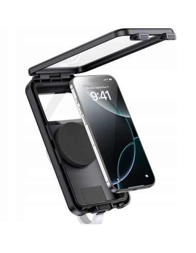 Baseus PrimeTrip VB1 Etui Wodoodporne Bike Handlebar Mount Cosmic Black