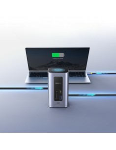 OS-Baseus NU1 Air Spacemate Stacja Dokująca 12w1 Space Grey