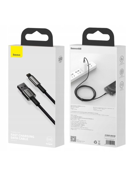 Baseus Tungsten | Kabel USB Lightning Apple do iPhone 2.4A 1M