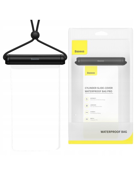 Baseus Cylinder Pro | Etui wodoodporne uniwersalne case obudowa do wody 30m IPX8