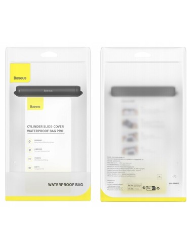 Baseus Cylinder Pro | Etui wodoodporne uniwersalne case obudowa do wody 30m IPX8
