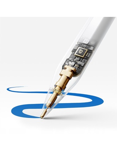 Baseus Rysik PS3 Pro 360° Touch Operation Wired Charging Stylus Moon White