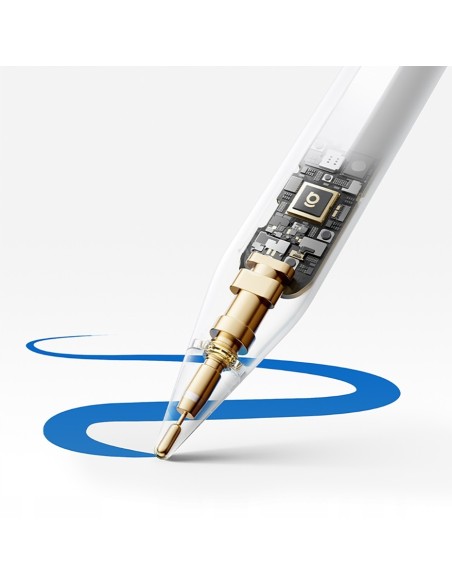 Baseus Rysik PS3 Pro 360° Touch Operation Wired Charging Stylus Moon White