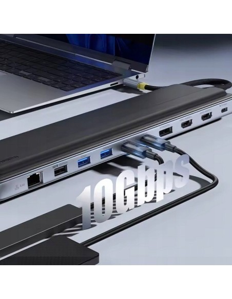 Baseus EliteJoy EH3 12-in-1 HUB Space Grey