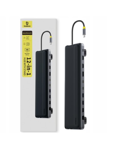 Baseus EliteJoy EH3 12-in-1 HUB Space Grey
