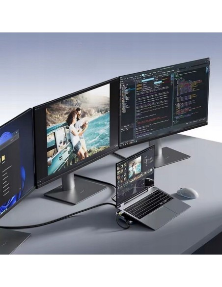 Baseus EliteJoy EH3 12-in-1 HUB Space Grey
