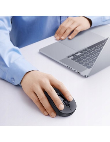 Baseus F02 Ergonomikczna Myszka Bezprzewodowa Bluetooth Single Cosmic Black