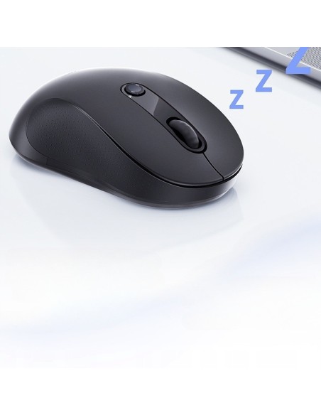 Baseus F02 Ergonomikczna Myszka Bezprzewodowa Bluetooth Single Cosmic Black