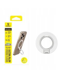 Baseus MagPro 3 Ultra Slim Ring Magnetyczny Starlight Off-White