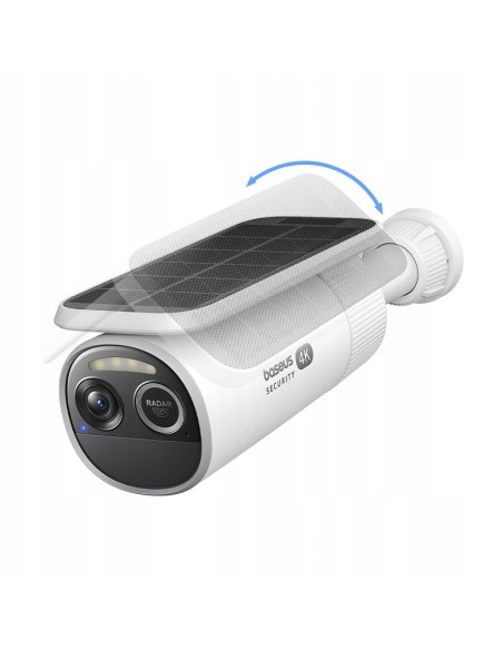 Baseus Security S2 Kamera Zewnętrzna 4K Moon White