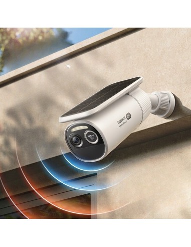 Baseus Security S2 Kamera Zewnętrzna 4K Moon White