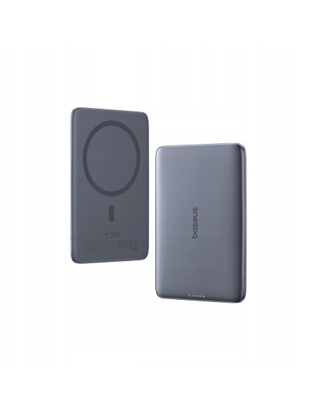 Baseus PicoGo AM41 Ultracienki Magnetyczny Power Bank 5000mAh 20W Space Grey