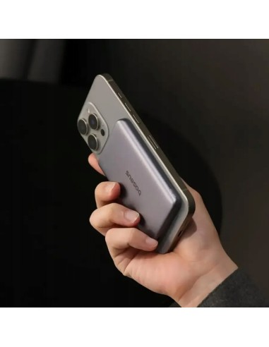 Baseus PicoGo AM41 Ultracienki Magnetyczny Power Bank 5000mAh 20W Space Grey