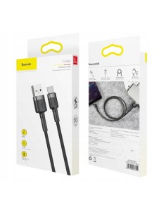 Baseus Cafule Cable | Nylonowy kabel USB - USB-C Type-C Quick Charge 3.0 50cm 3A 