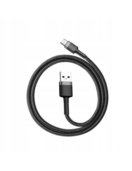 Baseus Cafule Cable | Nylonowy kabel USB - USB-C Type-C Quick Charge 3.0 50cm 3A 