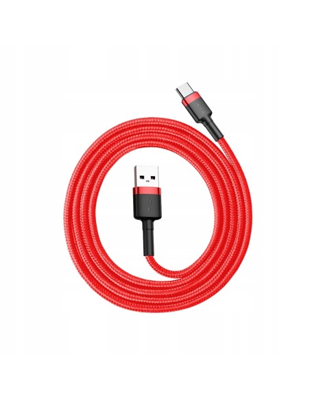 Baseus Cafule Cable | Kabel nylonowy USB - USB-C Type-C Quick Charge 3.0 100cm 3A 