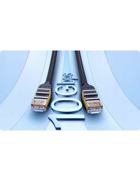 Baseus high Speed Seven | Kabel przewód sieciowy Ethernet LAN Cat7 10GB 600Mhz 1m 