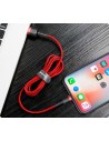 Baseus Cafule Cable | Kabel, przewód do iPhone, USB - Lightning, 2.4A, 1m