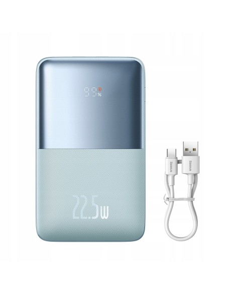 Baseus Bipow Pro Szybki Power Bank 20000mAh 22.5W Blue