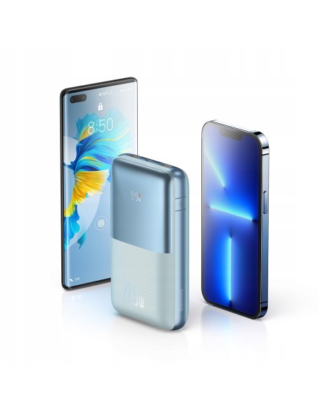 Baseus Bipow Pro Szybki Power Bank 20000mAh 22.5W Blue