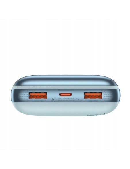 Baseus Bipow Pro Szybki Power Bank 20000mAh 22.5W Blue