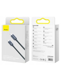 Baseus Crystal Shine | Kabel USB-C Type-C 100W Power Delivery Quick Charge 1.2m