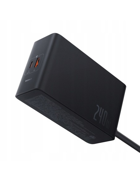 Baseus Ładowarka GaN 240W z cyfrowym panelem
