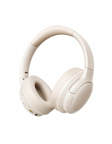 OS-Baseus Bass BH1 Lite Bezprzewodowe Słuchawki Starlight Off-White