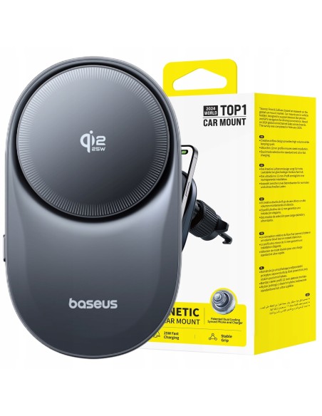 OS-Baseus PrimeTrip VC2 Pro Magnetyczny Uchwyt Samochodowy Z Chłodzeniem Cosmic Black