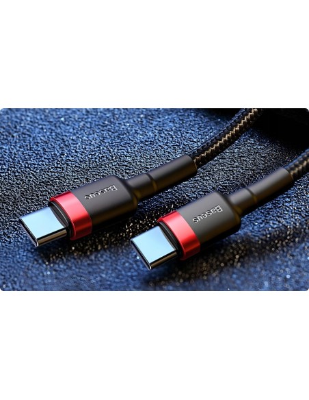 Baseus Cafule 60W | Kabel USB-C Type-C Power Delivery Quick Charge 3.0 60W 1m