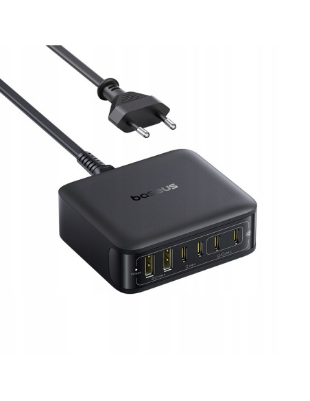 OS-Baseus EnerFill FH21 Stacja Ładująca 4C+2U 120W EU Cosmic Black