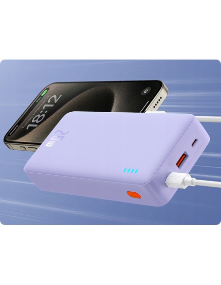 Baseus Airpow | Power Bank z szybkim ładowaniem PD 20W 20000mAh, kabel USB-C