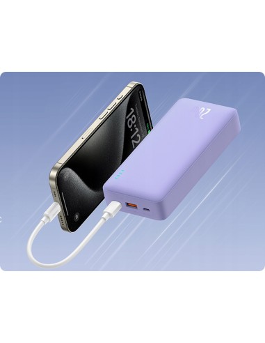 Baseus Airpow | Power Bank z szybkim ładowaniem PD 20W 20000mAh, kabel USB-C