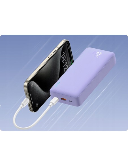 Baseus Airpow | Power Bank z szybkim ładowaniem PD 20W 20000mAh, kabel USB-C