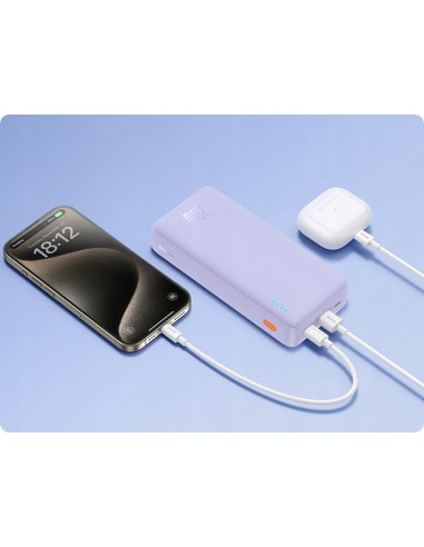 Baseus Airpow | Power Bank z szybkim ładowaniem PD 20W 20000mAh, kabel USB-C